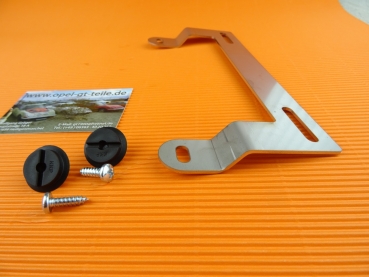 Support de plaque d'immatriculation arrière avec kit de montage