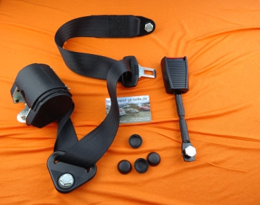 Seat belt, short belt buckle