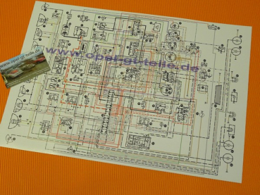 Preview: Kabelbaum Scheibenwischer Opel GT/J, neu