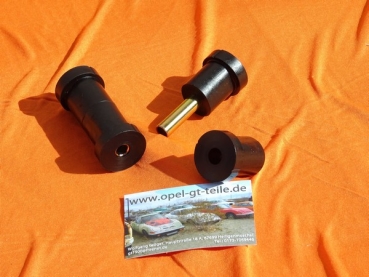 Buchsensatz Blattfeder, schwarz