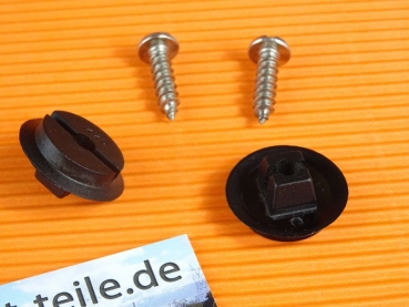 Kennzeichenbefestigung, 4-tlg.