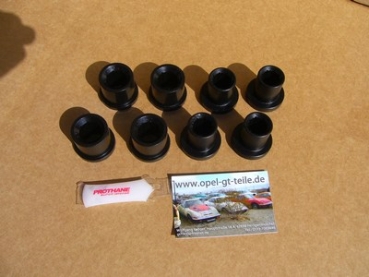 Kit de silentblocs PU pour l'essieu avant, 1ère série, noir