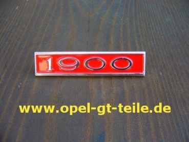 1900 Heckemblem, neu