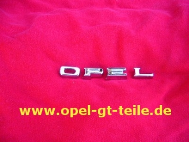 OPEL Heckbuchstaben, neu