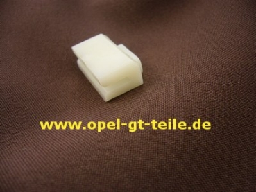 Slider bushing door glas
