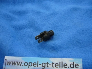 Bulb socket for control panel indicator, high beam