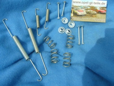Rear brake hardware