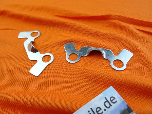 Locking plates for drive shaft, set of 2
