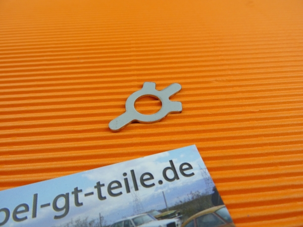 Lock washer for steering schaft nut