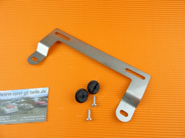 Support de plaque d'immatriculation arrière avec kit de montage