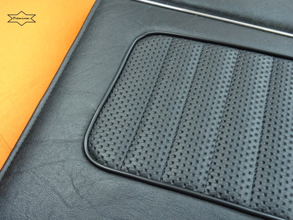 Prime Panneau de porte avec poche pour carte, gauche, noir