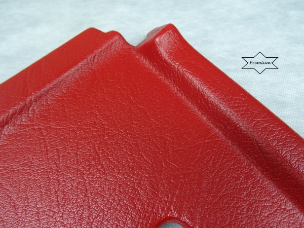 Premium Console de levier de vitesse, nouvellement revêtue, rouge - en échange