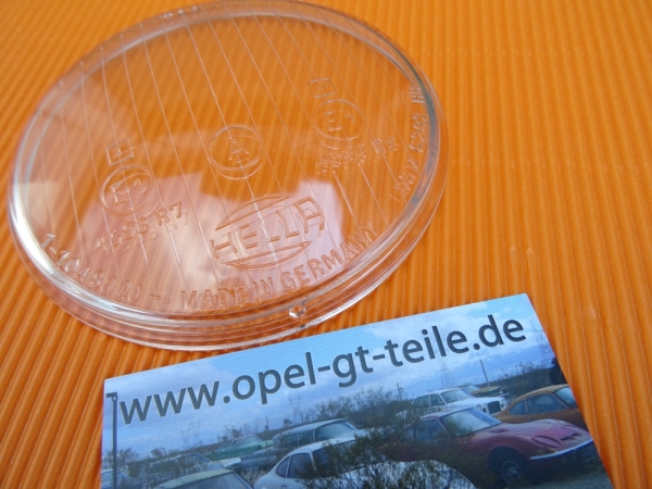 Glas Fernscheinwerfer, original Hella