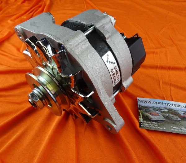 Alternator with regulator