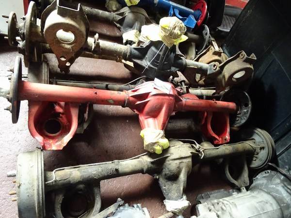 Hinterachse, gebraucht