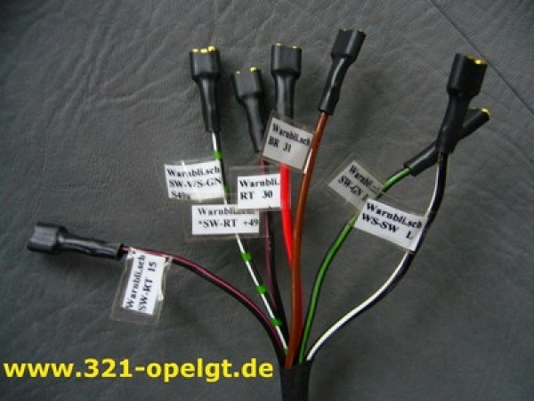 Wiring harness instruments, 1st series, new