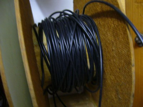 Kabel, schwarz 1,5qmm