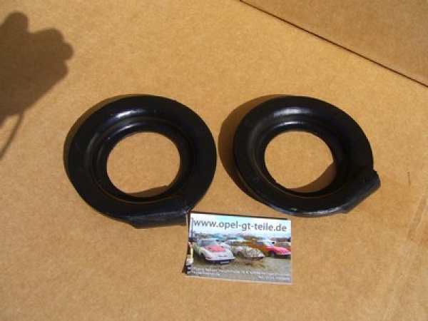 PU set lower spring seats, black
