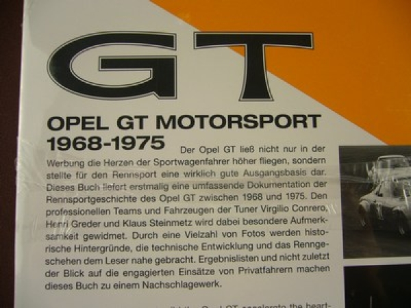Opel GT Motorsport - Buch