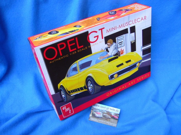 AMT MUSCLE CAR model kit (yellow)