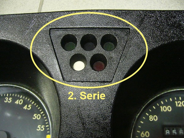 Satz Birnen Armaturenträger 2. Serie